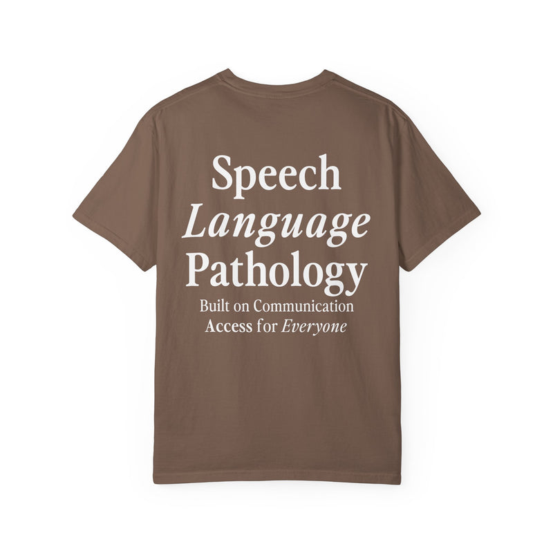 Communication Access for Everyone (Comfort Colors) Tee